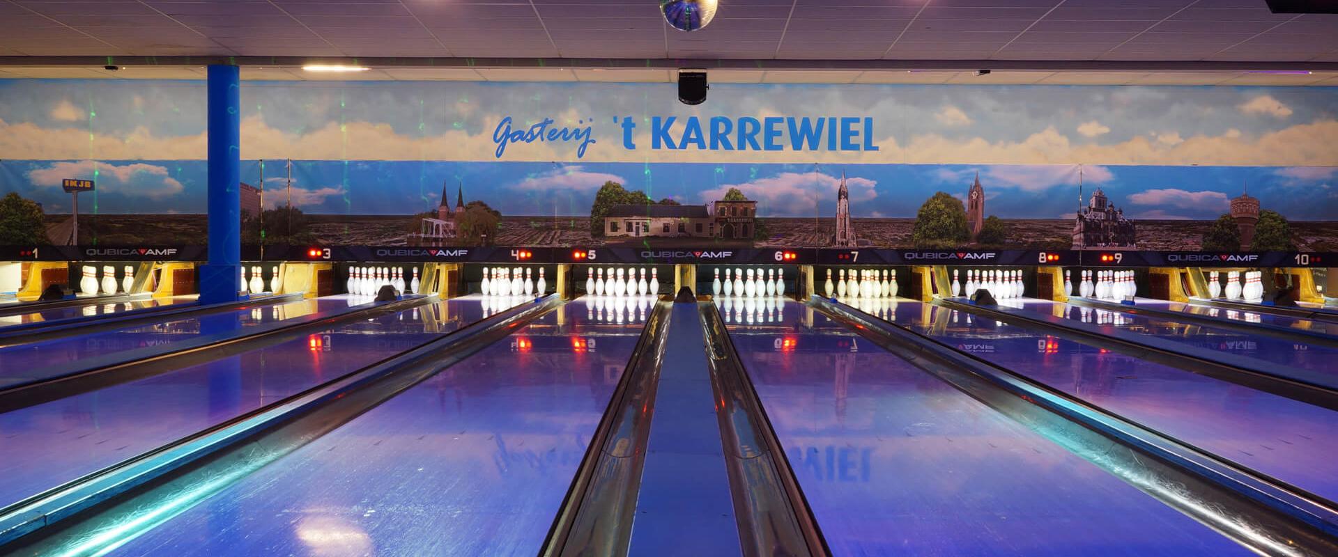 Bowlen bij een arrangement - bowlingbanen Gasterij 't Karrewiel